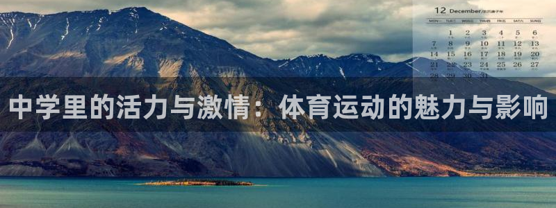 杏运3注册：中学里的活力与激情：体育运动的魅力与影响
