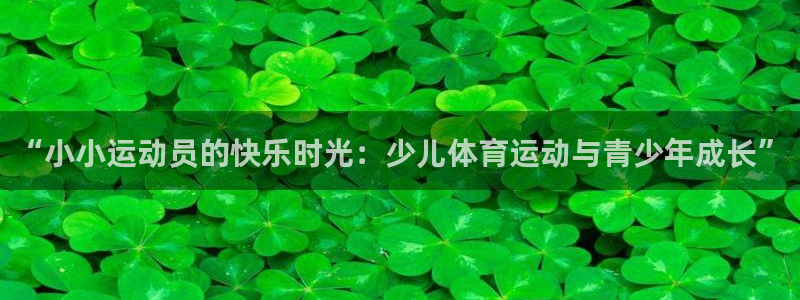 杏运电动汽车多少钱一辆：“小小运动员的快乐时光：少儿体育运动与青少年成长”
