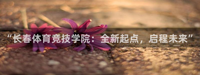 杏运2平台注册：“长春体育竞技学院：全新起点，启程未来”